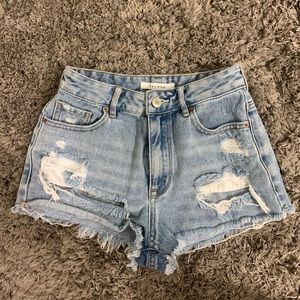 pacsun high rise festival shorts